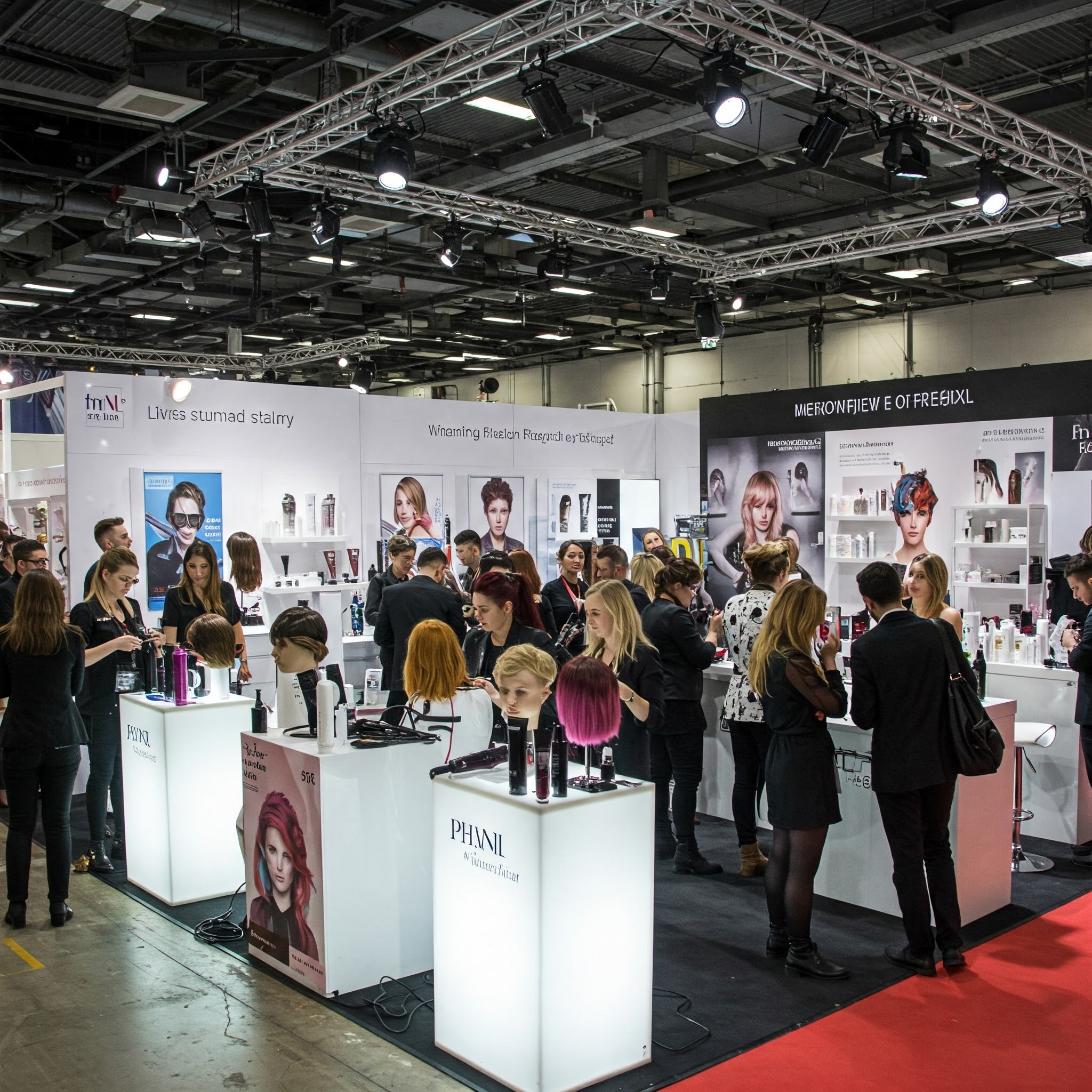 Salon industry exhibitions are professional exhibition platforms built for brands, distributors, practitioners and enthusiasts in the fields of beauty, hairdressing, health care, etc. This type of exhibition usually covers product display, technical training, trend release, industry forums and other contents. Product display provides business opportunities, technical training improves the skills of practitioners, trend release guides the market direction, and industry forums promote in-depth thinking Through these four major sections, salon industry exhibitions not only promote the development of the industry, but also bring practical value to every participant, promote industry exchanges, promote technological innovation and expand business cooperation.