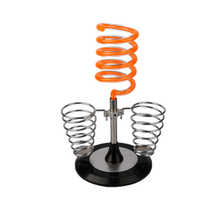 Table Top Organizer Spiral Hair Dryer Holder with Plastic Base