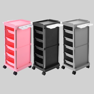 New Salon Trolley with 4Wheels for Additional Storage 5 Drawers