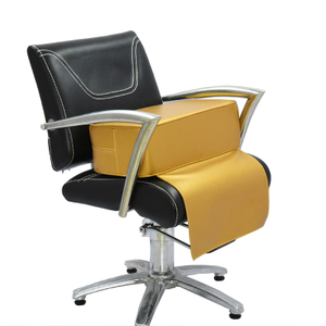 Yellow Hairdressing Barber Booster Seat Cushion for Styling Chair