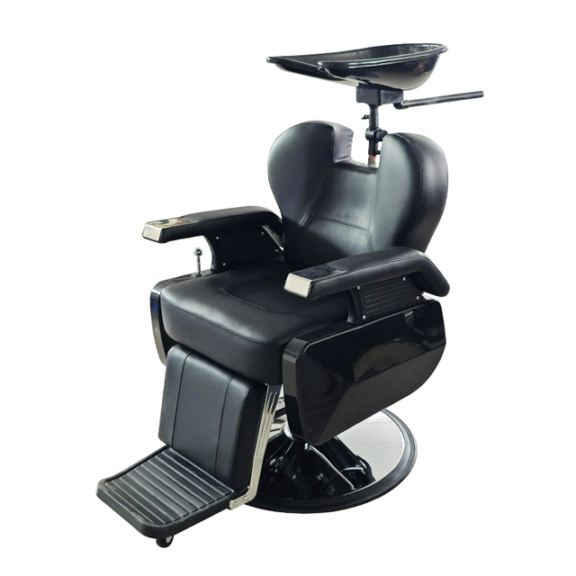 Hair Salon Chair Fixed Shampoo Basin Lockable Angle Comfortable Hair Washing 