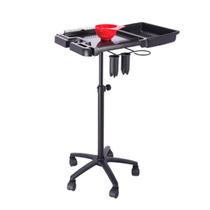 Hair Extension Tool Trolley with Magnetic Mixing Bowl