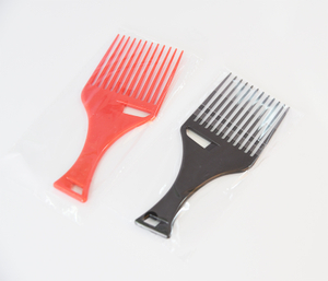 Hairbrush Styling Tool Insert Wide Tooth Plastic Oil Head Comb Hair Fork Comb