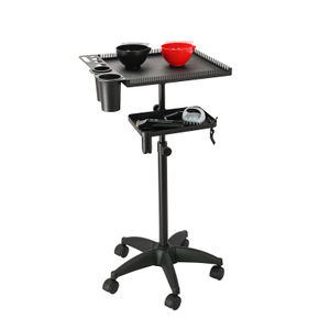 Hair Extension Trolley Professional Rolling Trolley with Tray