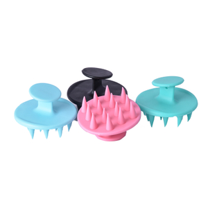 Full Silicone Shampoo Scalp Massage Brush for Hair Salon