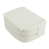 Barber Salon Kid Hair Cut Booster Cushion Seat PU White Leather Cover