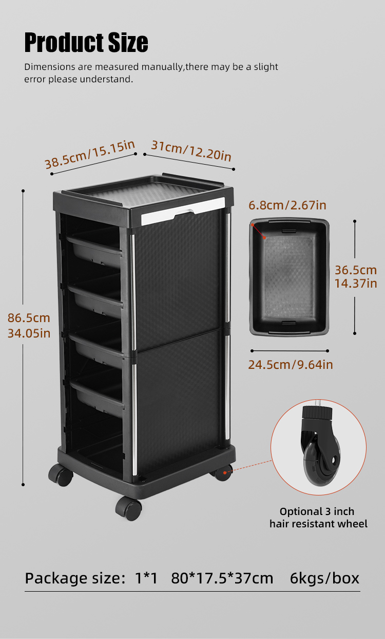 BeautyCool Salon Trolley The BeautyCool Salon Trolley optimizes salon efficiency. This trolley features a new pull-out white worktop. It extends your work surface instantly. The design includes multiple drawers and trays. It organizes tools and products effectively. The trolley has smooth-rolling, lockable wheels. It provides stability and easy movement. The frame is robust and durable. It withstands the rigors of a busy salon. The surfaces are designed for quick and easy cleaning. It maintains a sanitary environment. This trolley is a must-have for modern salons. It enhances productivity and organization.