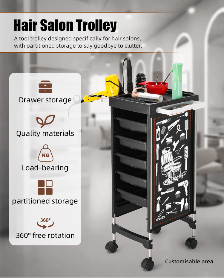 Introducing the BeautyCool Plastic Salon Rolling Trolley The beautycool Plastic Salon Rolling Trolley is a versatile and durable solution for salon professionals. Designed for convenience, this trolley offers ample storage and easy mobility. It keeps your tools organized and within reach.