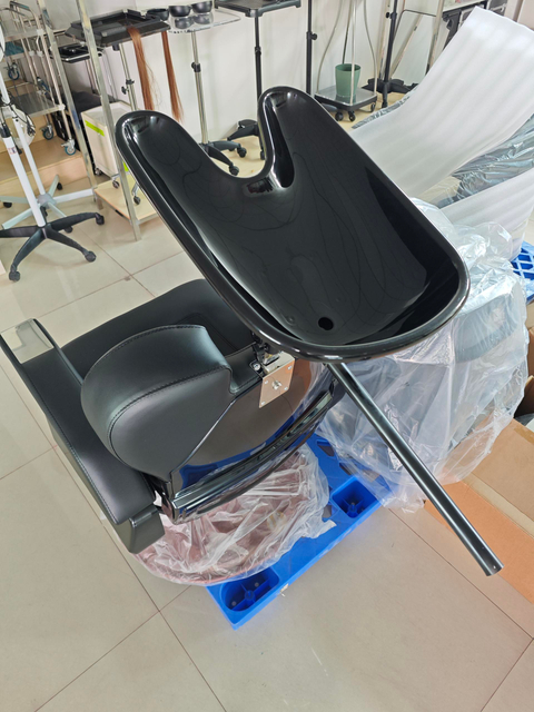 Hair Salon Chair Fixed Shampoo Basin Lockable Angle Comfortable Hair Washing 