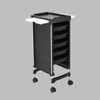Hair Salon Trolley for Extra Hairdresser Storage Tool